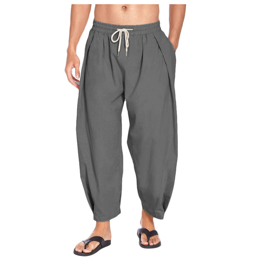 Bo | Men's Drop Crotch Harem Pants - Image 3