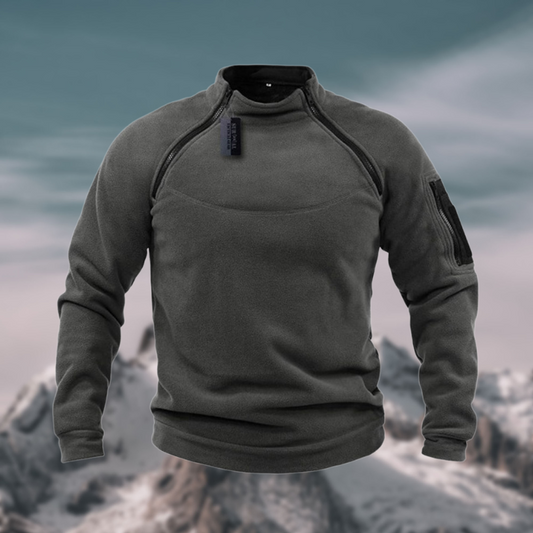 Image of Murray | Men's Mock Neck Quarter Zip Sweater