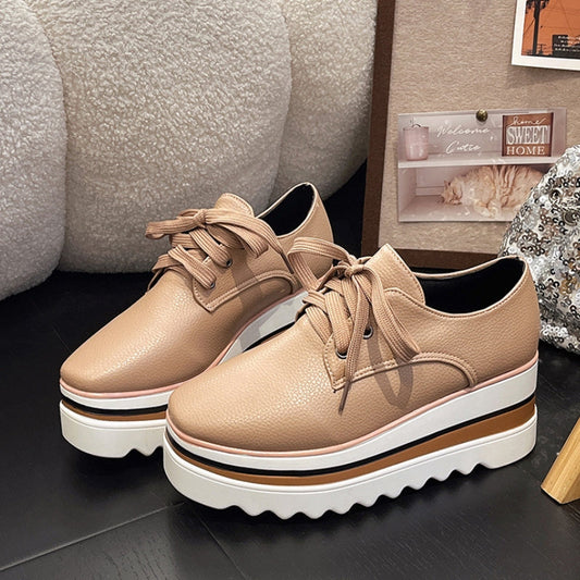 Image of Noah | Men's Platform Lace-Up Oxford Shoes