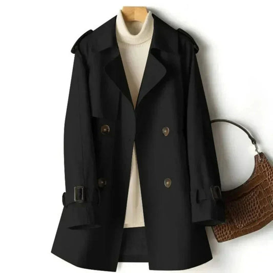 Image of Pamela | Women's Double-Breasted Trench Coat