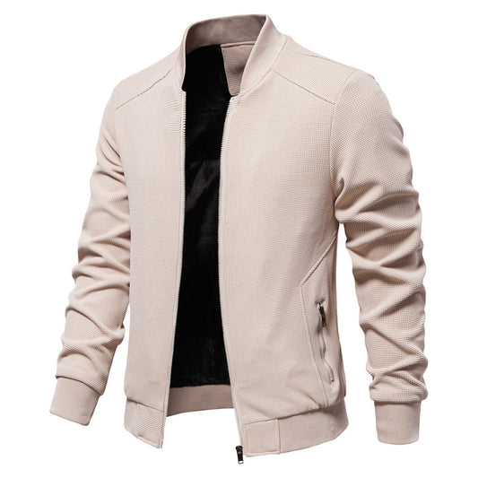 Image of Rhys | Men's Slim-Fit Bomber Jacket