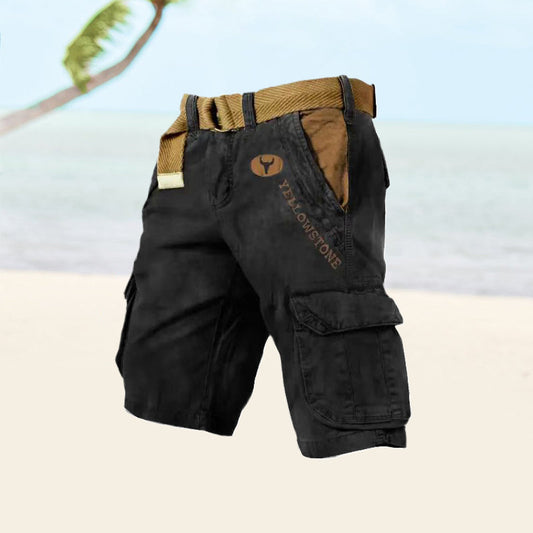 Image of Warren | Men's Cargo Knee Length Shorts