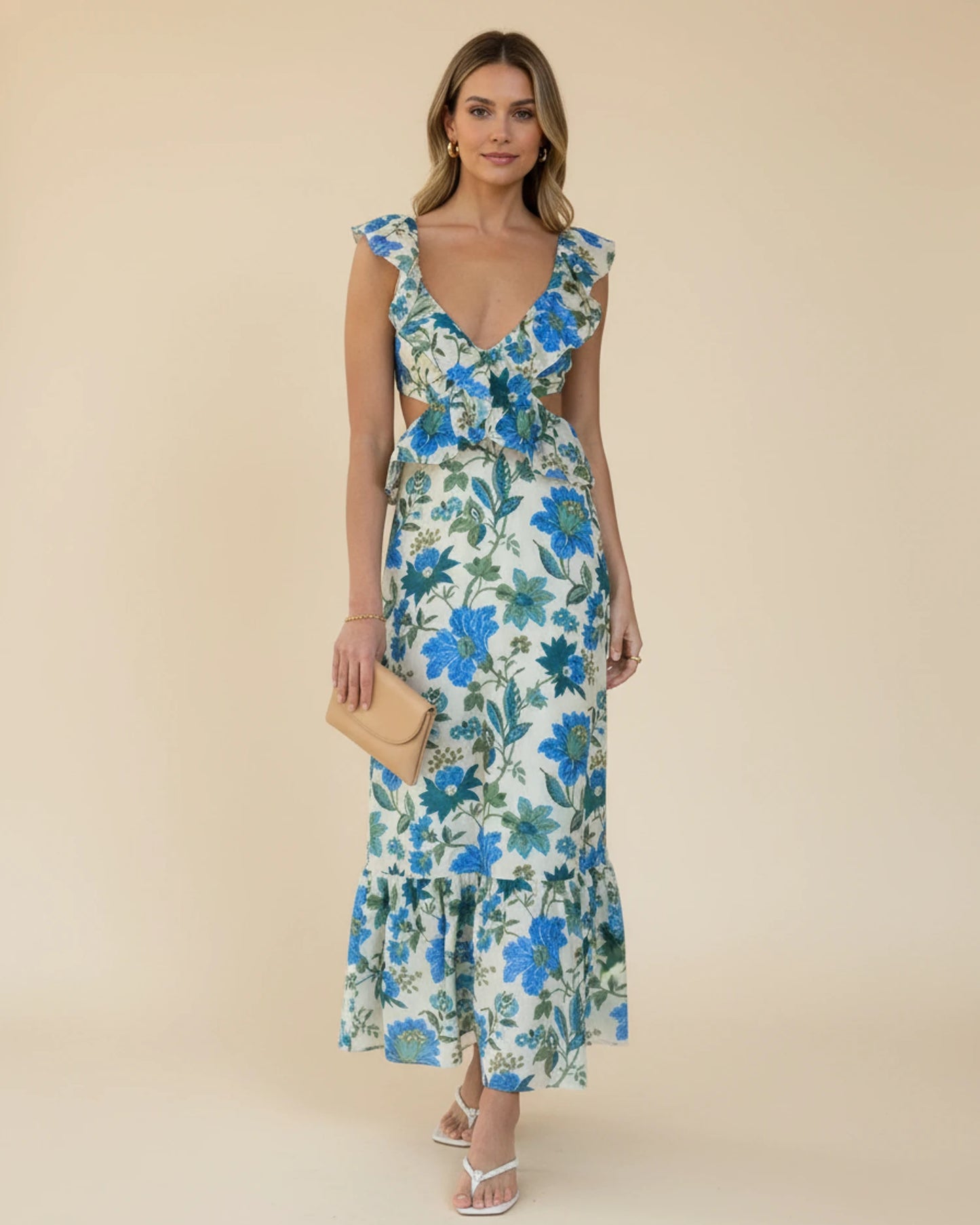 Women's Floral Maxi Dress image