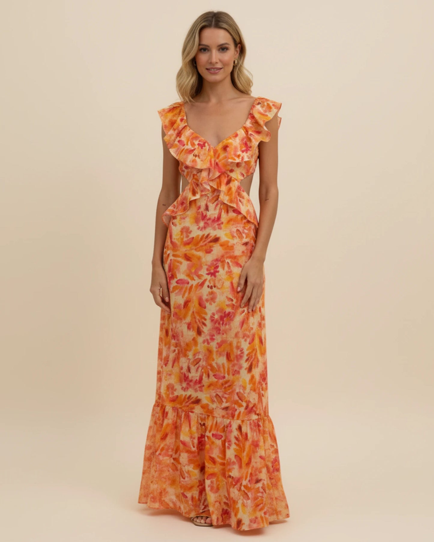 Women's Floral Maxi Dress image