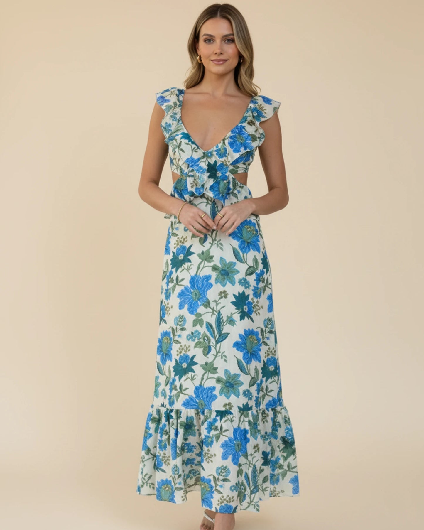 Women's Floral Maxi Dress image