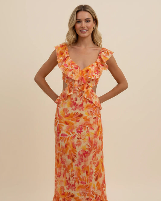 Women's Floral Maxi Dress image