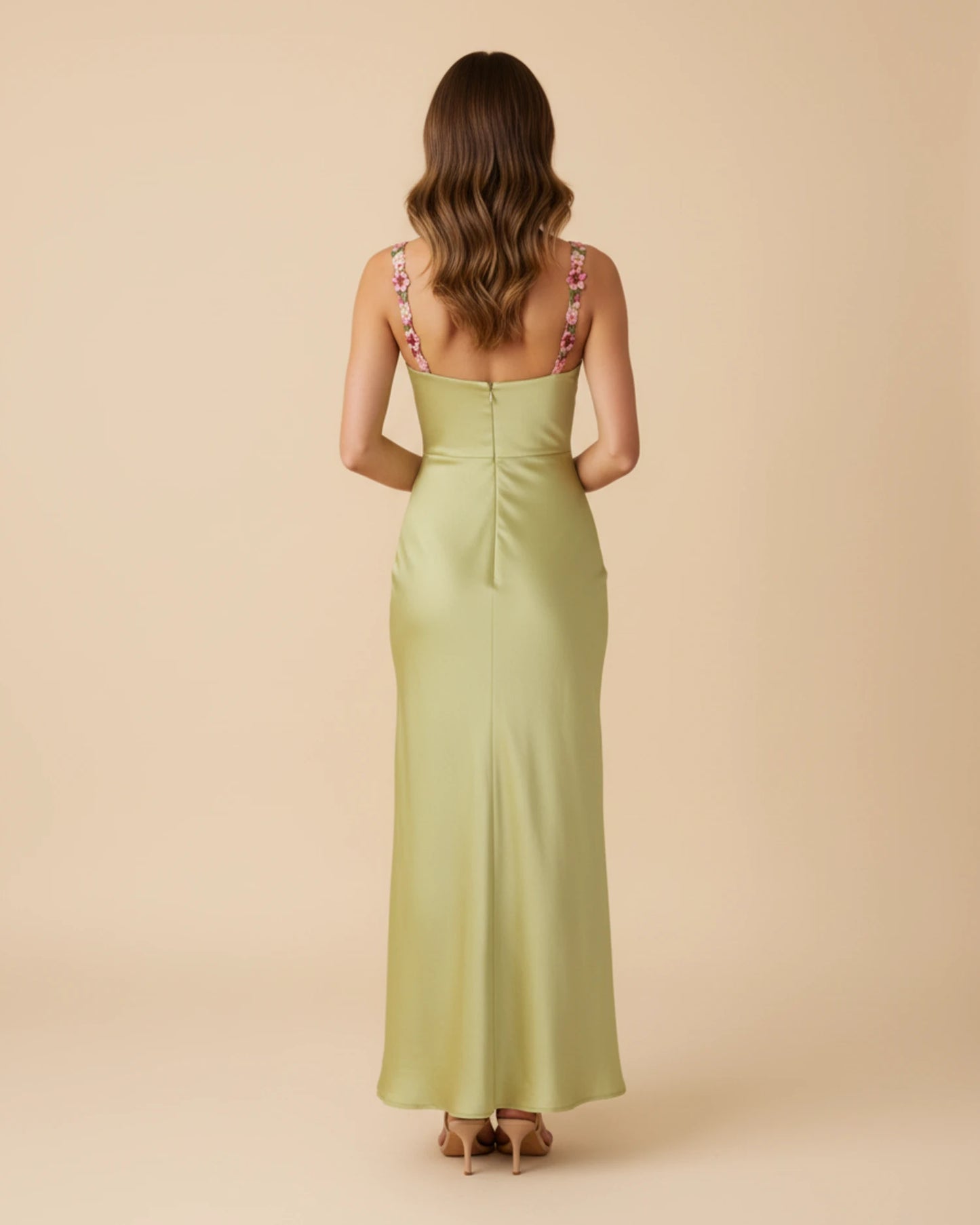 Women's Floral Slip Maxi Dress image