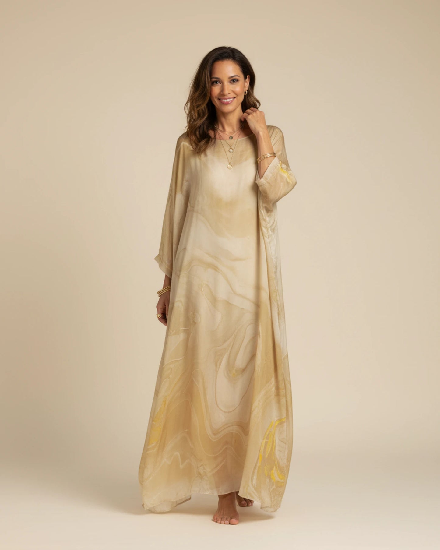 Women's Long Sleeve Maxi Dress image