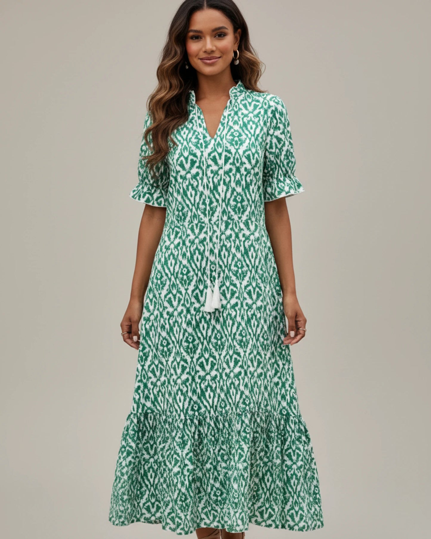 Women's Printed Midi Dress image