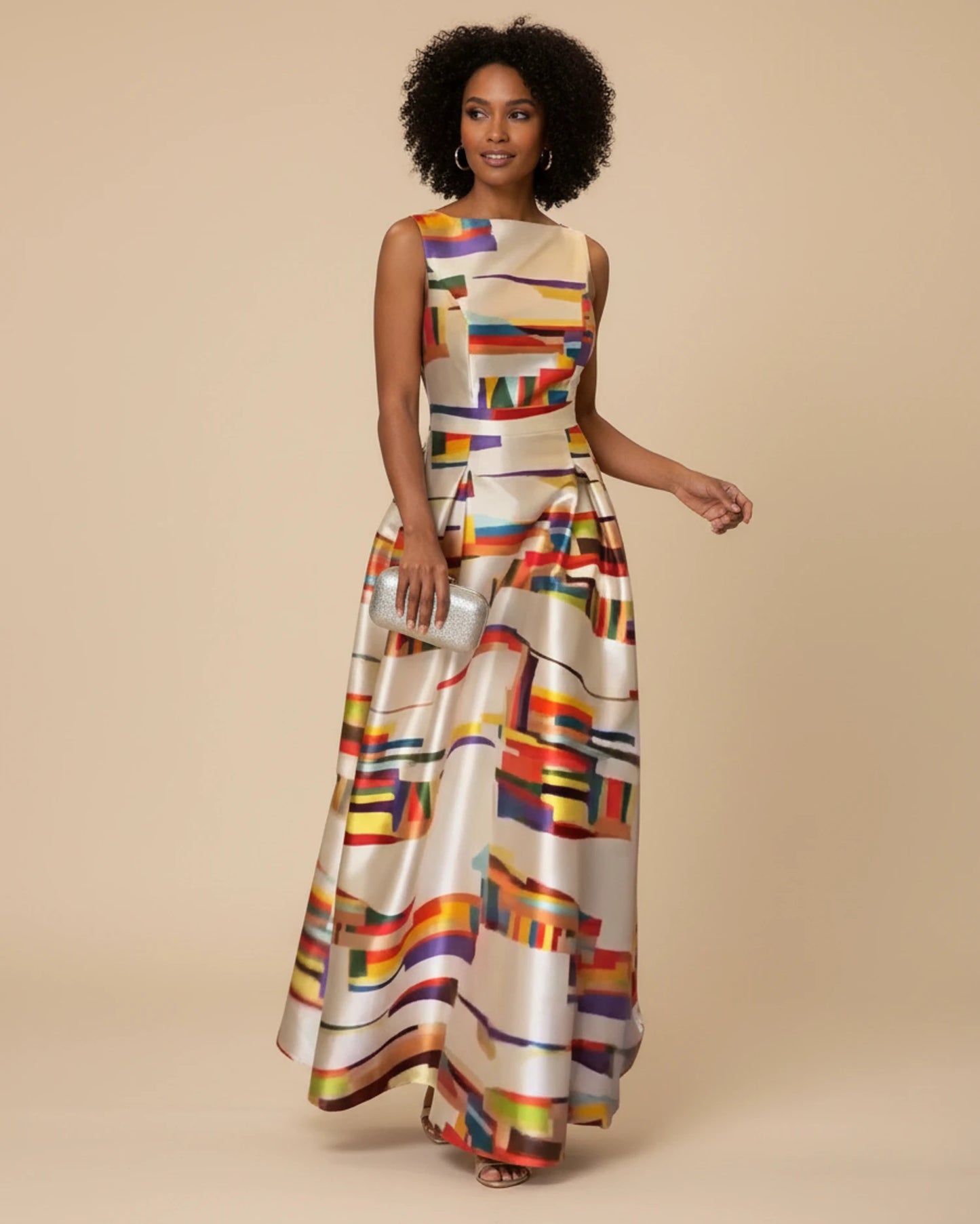Women's Sleeveless A-Line Maxi Dress image