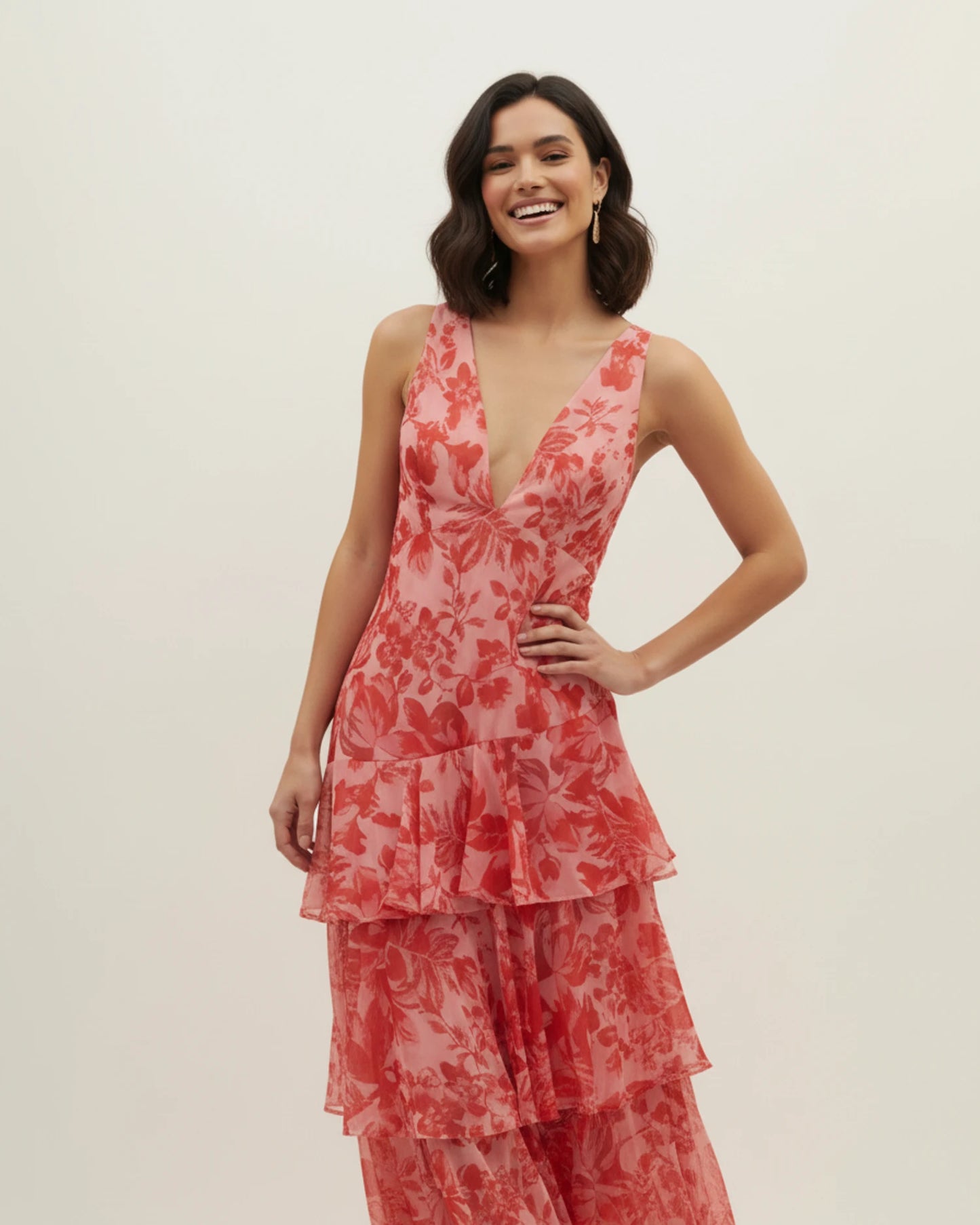 Women's Sleeveless A-Line Maxi Dress image