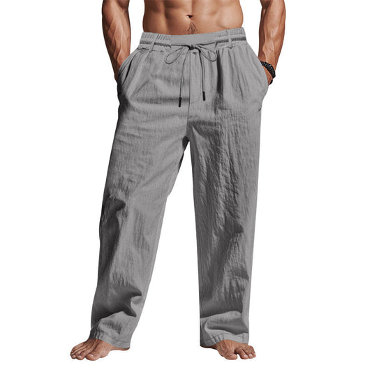 Image of Adam | Men's Drawstring Relaxed Fit Pants