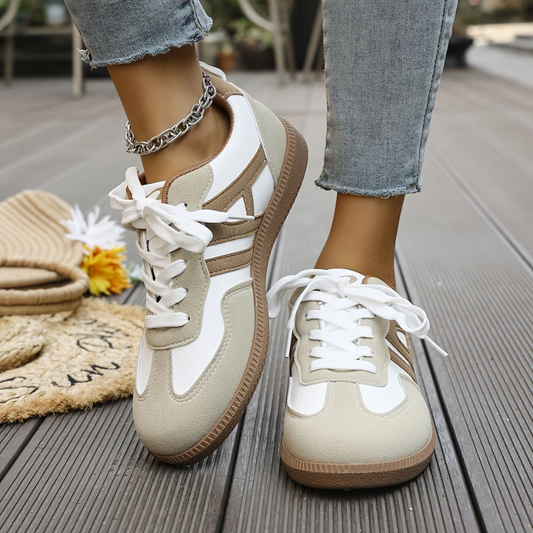 Image of Ashley | Women's Lace-Up Casual Sneakers