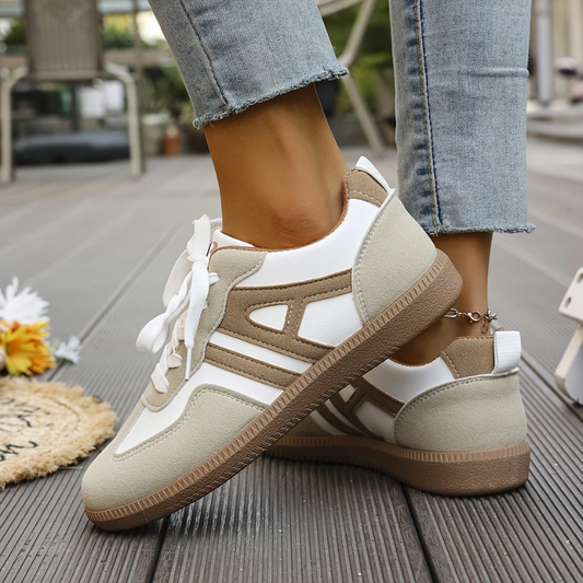 Image of Ashley | Women's Lace-Up Casual Sneakers