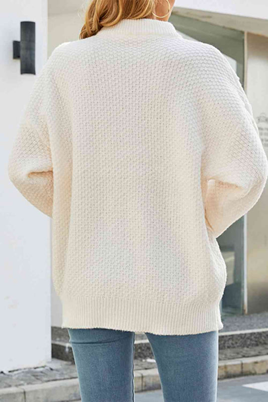 Image of Barbara | Women's Oversized Cable Knit Sweater