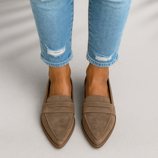 Image of Beverly | Women's Pointed Toe Slip-On Loafers