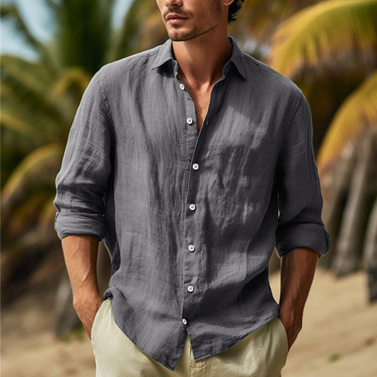 Image of Bo | Men's Button-Down Casual Shirt