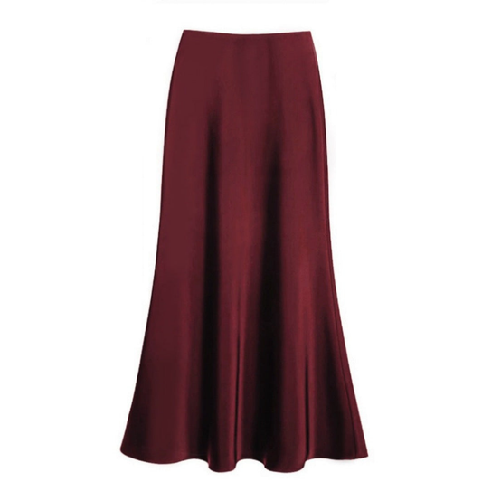 Image of Brianna | Women's High-Waisted Maxi Skirt