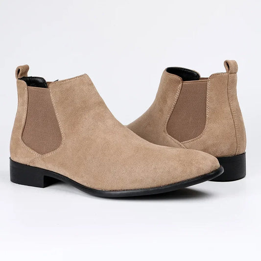 Image of Cal | Men's Pull-On Chelsea Ankle Boots