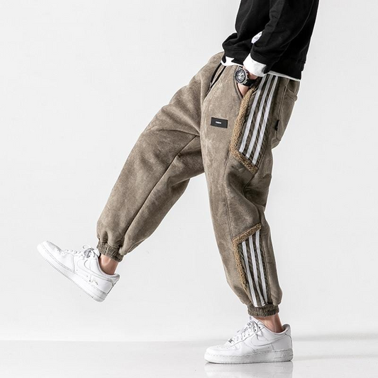 Image of Dawson | Men's Striped Cuffed Jogger Pants