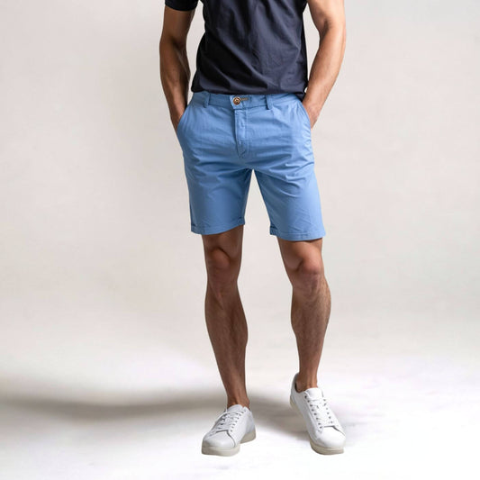 Image of Gregory | Men's Flat Front Casual Shorts