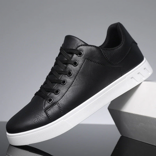 Image of Hugh | Men's Lace-Up Casual Sneakers