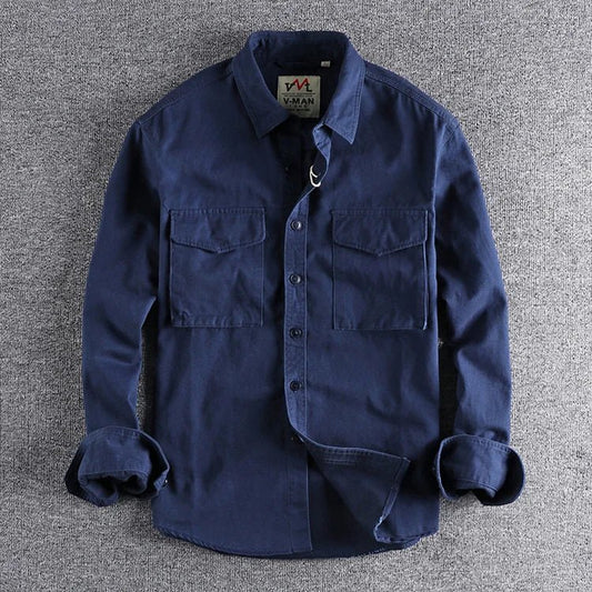 Image of Jake | Men's Long Sleeve Button-Down Shirt