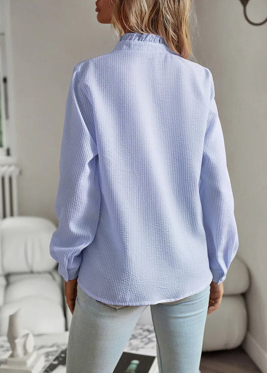 Image of Jasmine | Women's Ruffle Long Sleeve Blouse