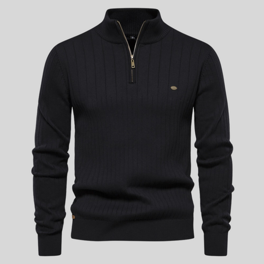 Image of Keegan | Men's Quarter-Zip Sweater