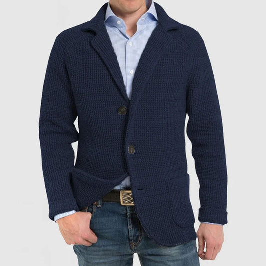 Image of Laurence | Men's Knit Casual Blazer