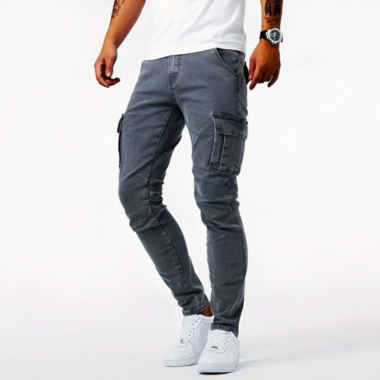 Image of Max | Men's Skinny-Fit Cargo Pants