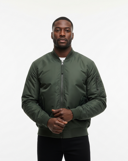 Men's Classic Bomber Jacket
