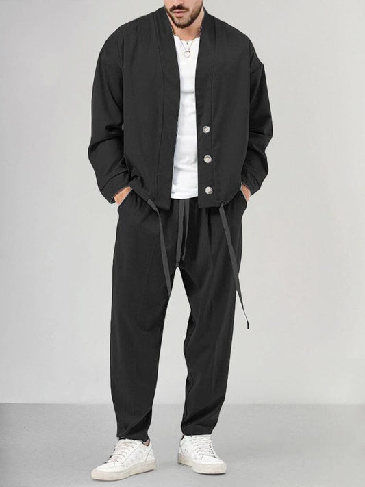 Image of Morgan | Men's Relaxed Fit 2-Piece Outfit Set