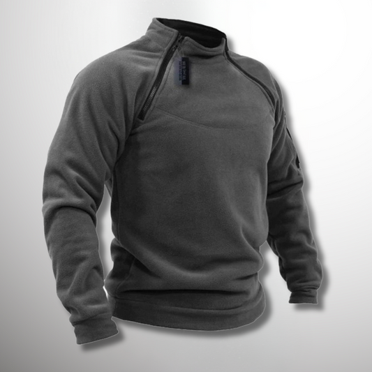 Image of Murray | Men's Mock Neck Quarter Zip Sweater