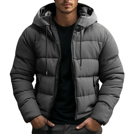 Image of Paul | Men's Hooded Quilted Puffer Jacket