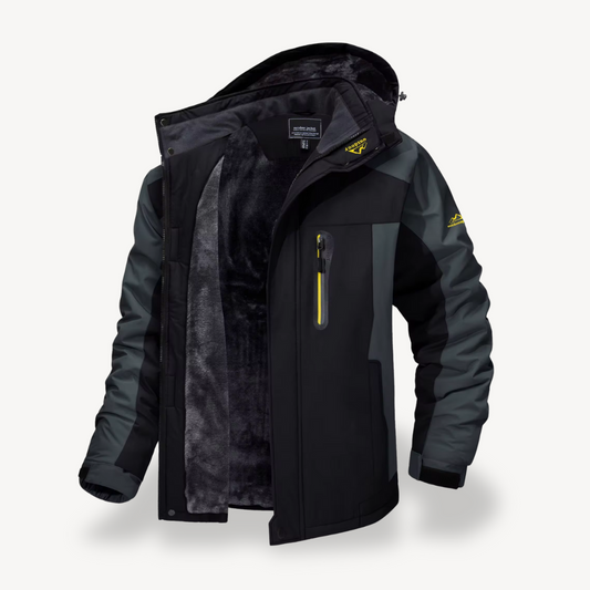 Image of Theo | Men's Hooded Outdoor Jacket