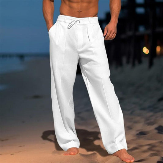 Image of Trey | Men's Wide Leg Pleated Pants