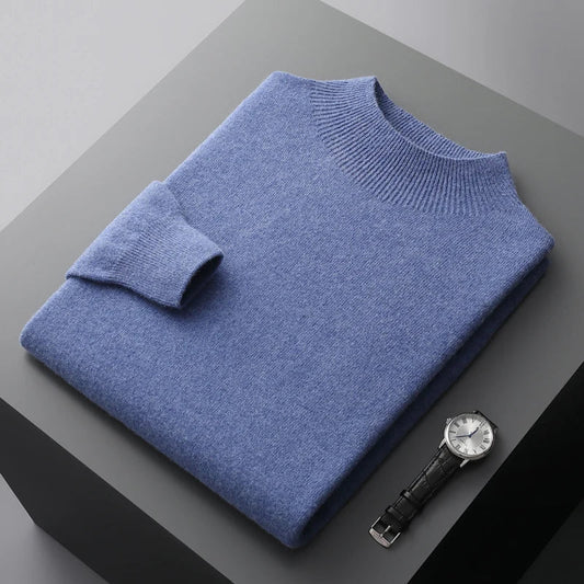 Image of Vincent | Men's Mock Neck Sweater
