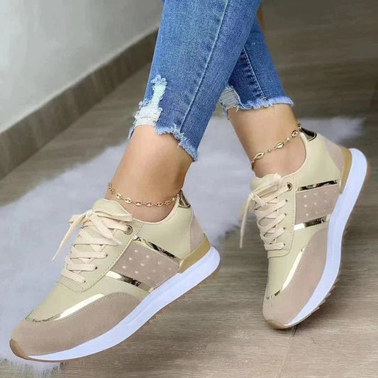 Image of Whitney | Women's Lace-Up Fashion Sneakers