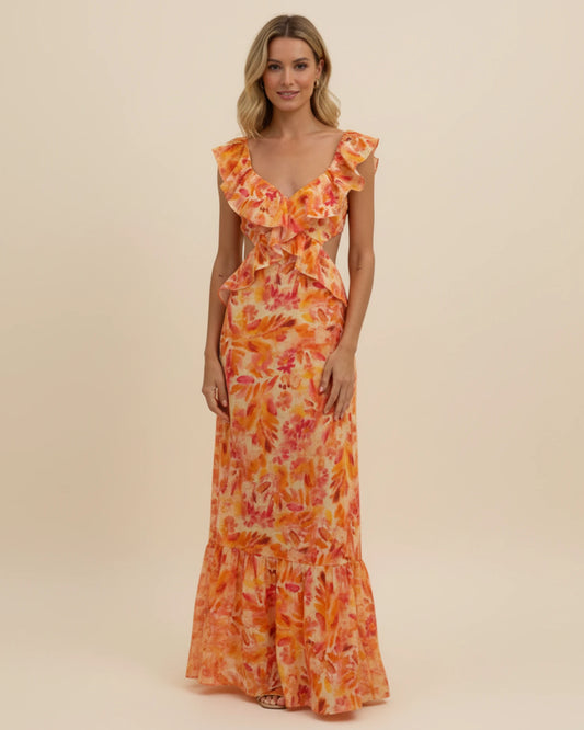 Women's Floral Maxi Dress image