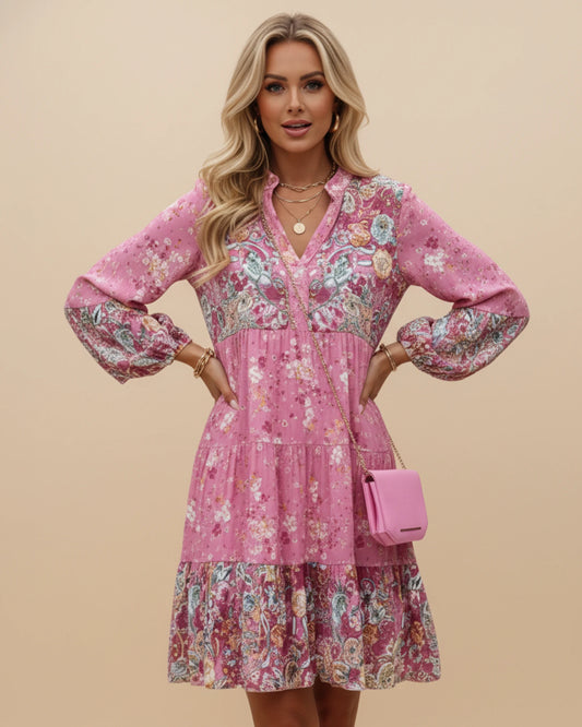 Women's Floral Mini Dress image