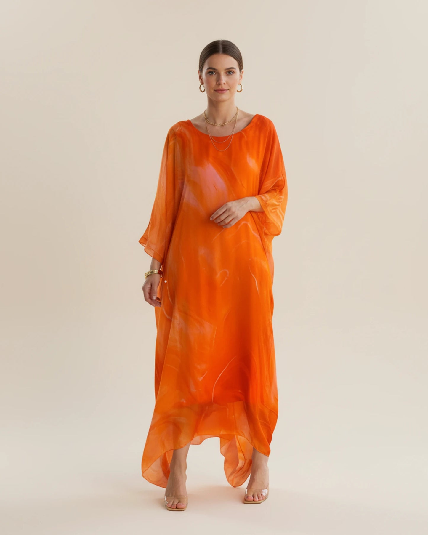 Women's Long Sleeve Maxi Dress image