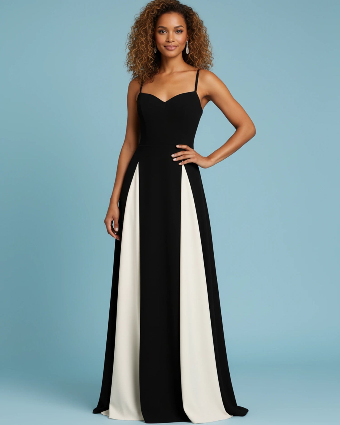 Women's Sleeveless A-Line Maxi Dress image