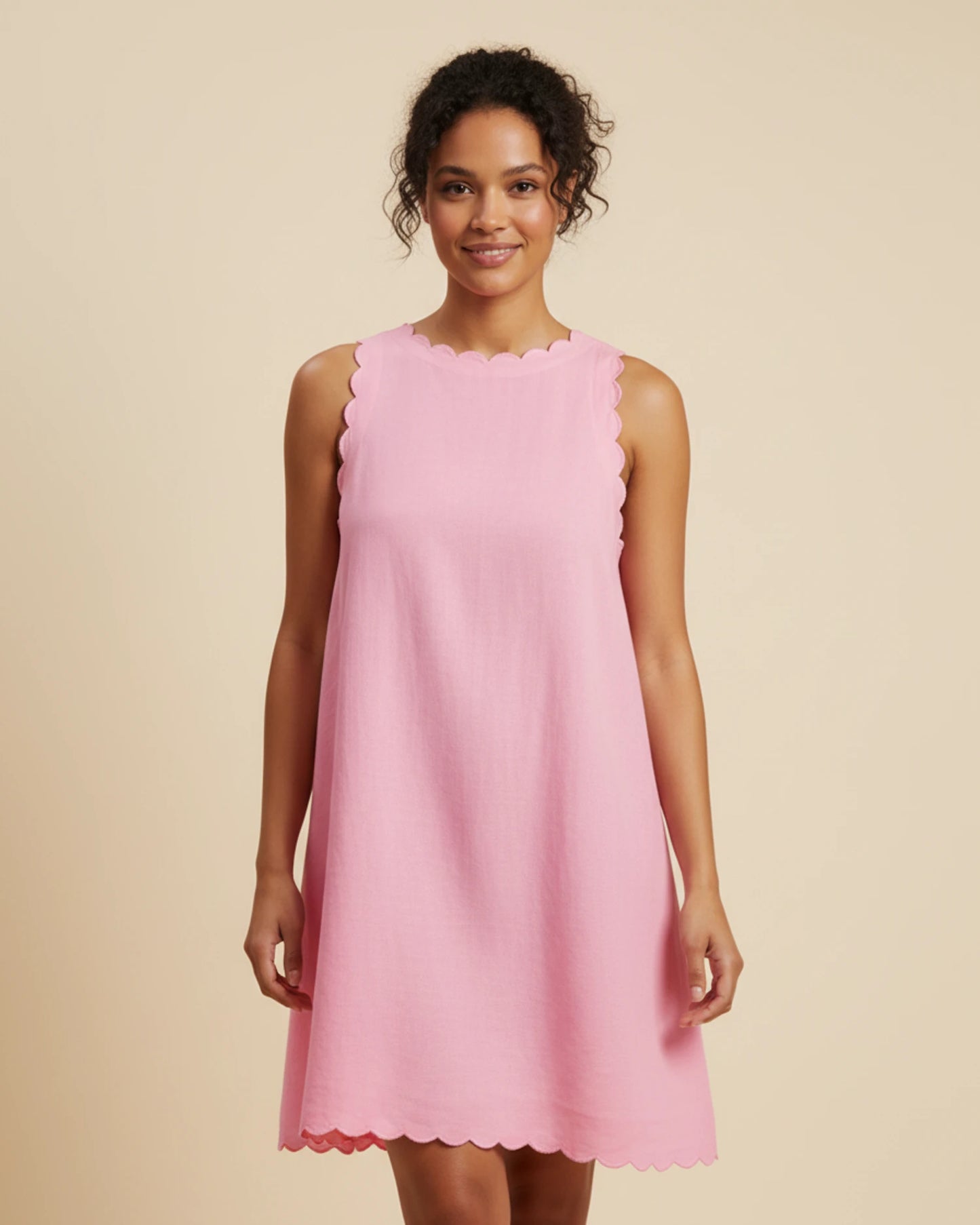 Women's Sleeveless A-Line Mini Dress image