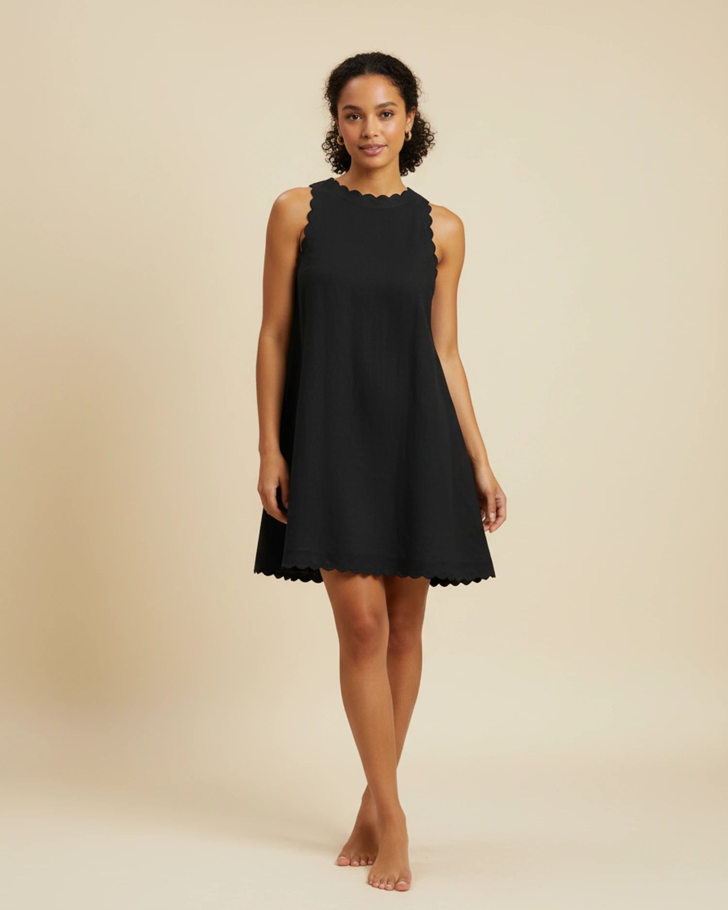 Women's Sleeveless A-Line Mini Dress image