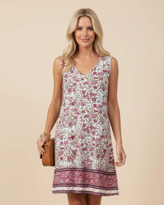 Women's Sleeveless Summer Mini Dress image